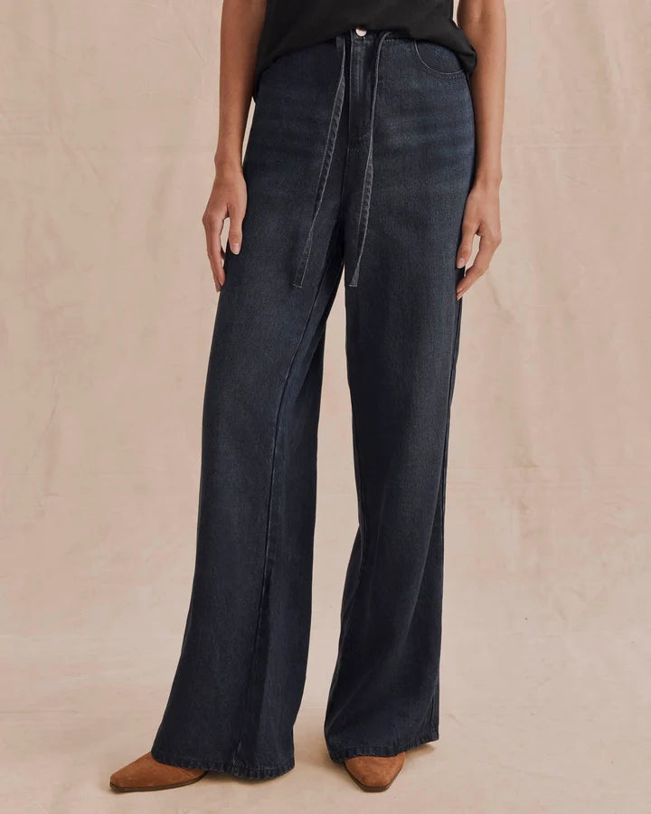 Lounge Denim Pant - Dark Wash