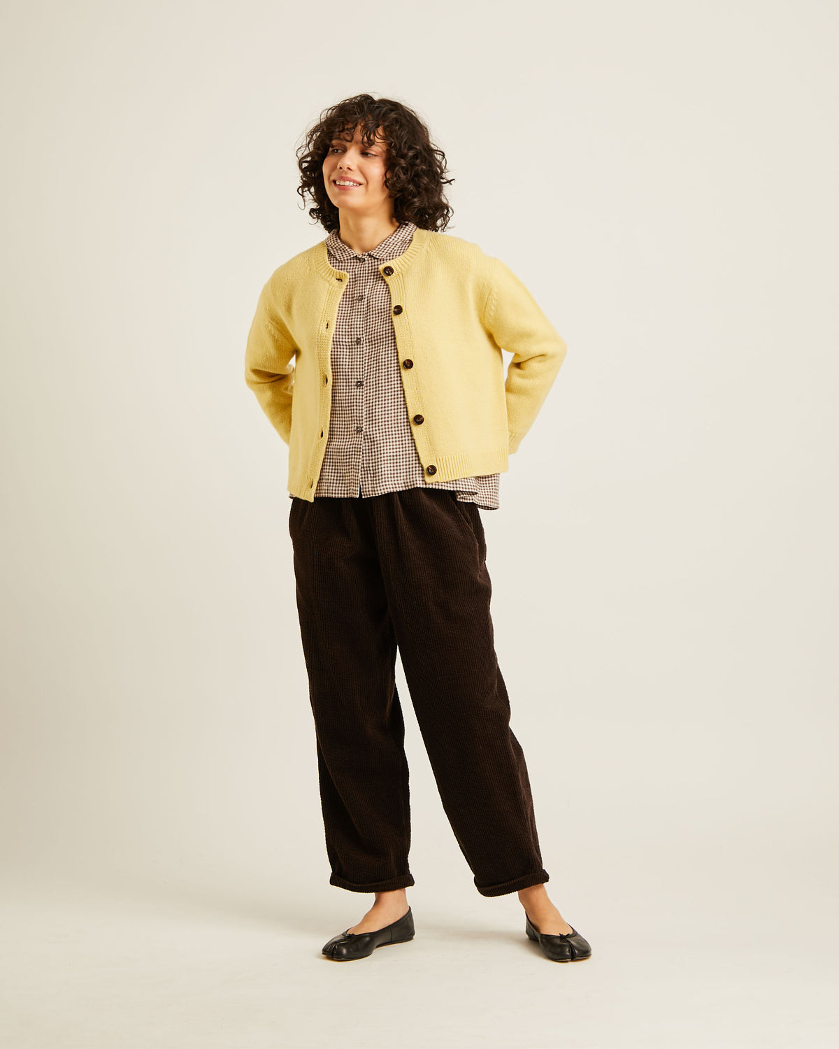 Dottie Cardigan - Butter Yellow