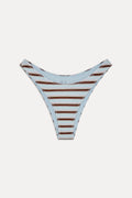 Dove Striped Bikini Bottom - Verona Stripe