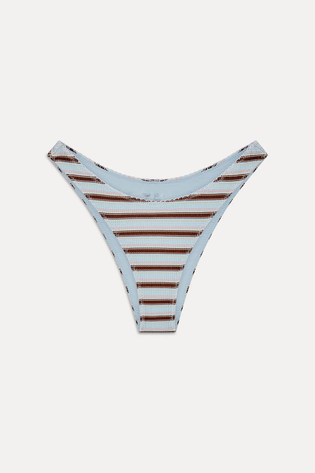 Dove Striped Bikini Bottom - Verona Stripe