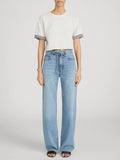 The Off Duty Drawstring Bow - Afterglow