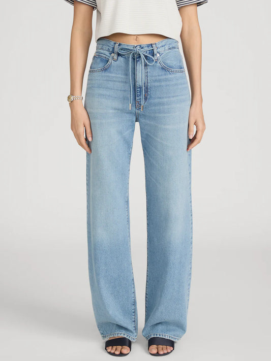 The Off Duty Drawstring Bow - Afterglow