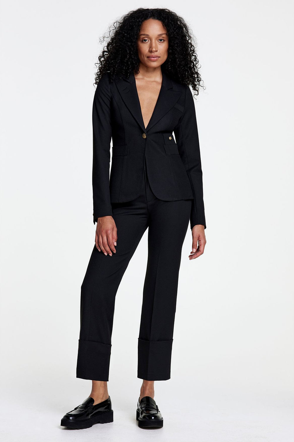 Classic Duchess Blazer - Black