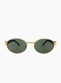Sunglasses - Gold/Green