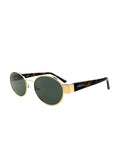 Sunglasses - Gold/Green