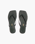 Square Toe Lily Croc - Emerald