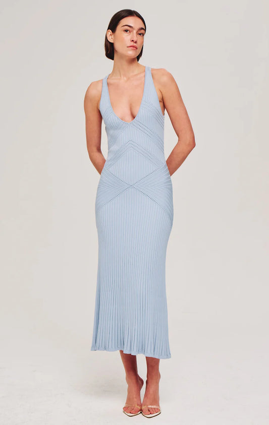 Emeron Knit Dress - Ancient Water