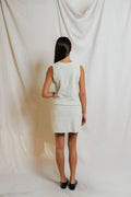 Emery Loop Terry Mini Skirt - Oatmeal