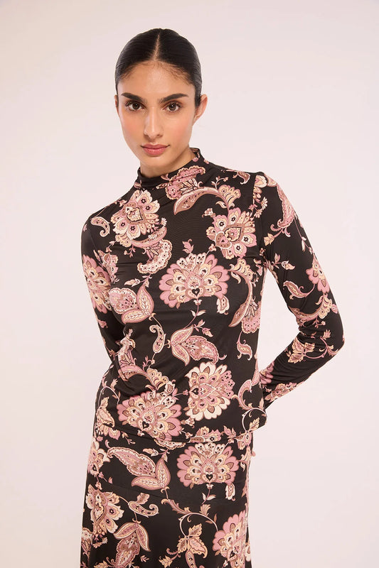 Emman Top - Autumn Chintz Jersey