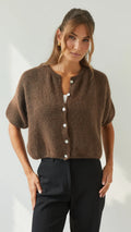 Emme Cardigan - Espresso