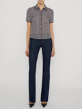 The Essential Top - Chestnut Multi Plaid
