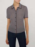 The Essential Top - Chestnut Multi Plaid