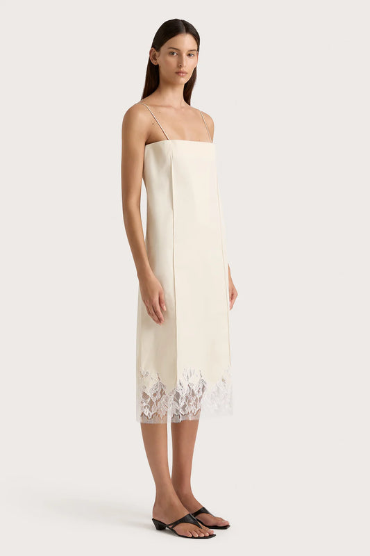 Etienne Midi Dress - Off White