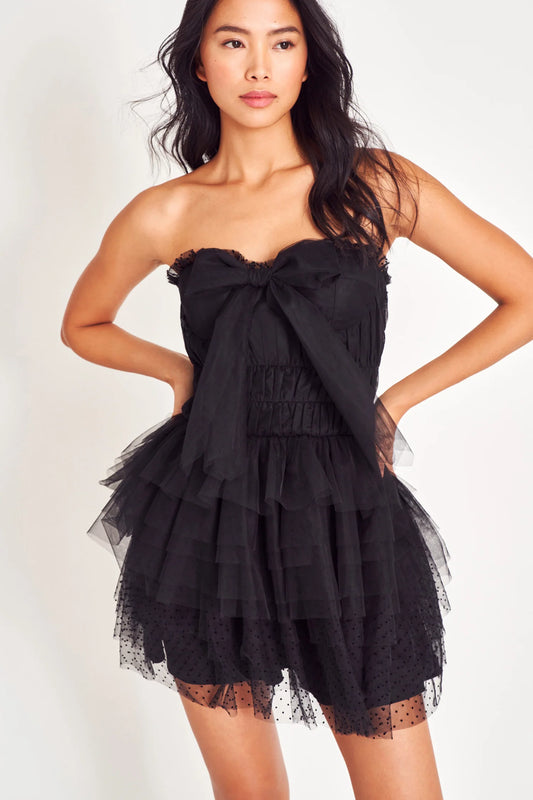 Faron Mini Dress - Black