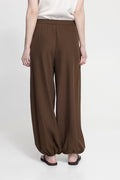 Fava Trousers - Slate Black Melange / Brown