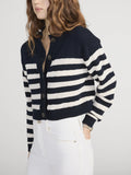 The Variation Femme Cardi - Navy Multi