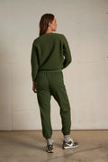 The Ziggy Inside Out Fleece Sweatshirt - Fern Green