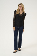 Filuca Lace Blouse - Black