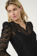 Filuca Lace Blouse - Black