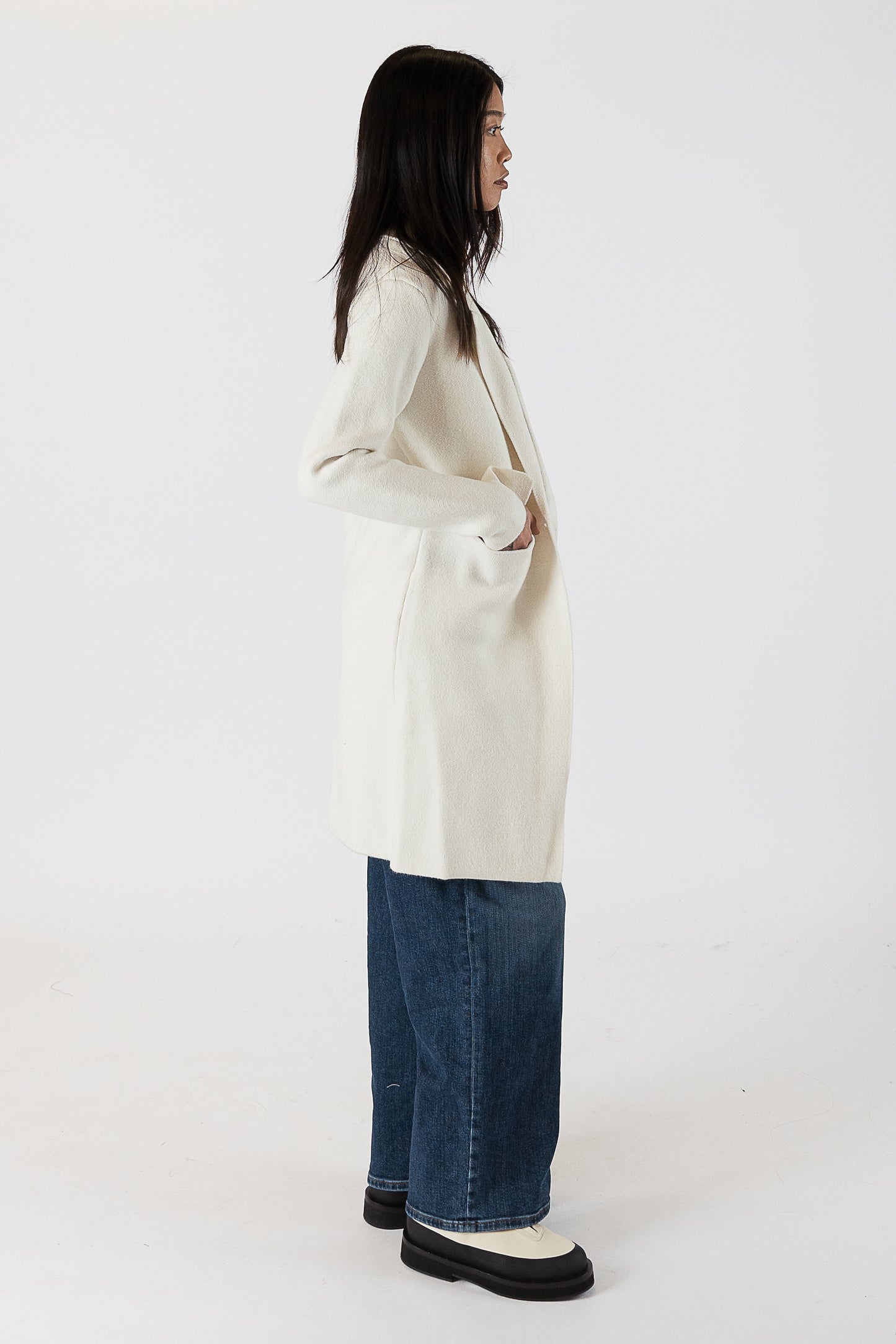 Women's Fiona Fleck Knit Coat, Lyla + Luxe