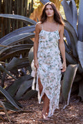 Florence Dress - White Sage Botanica Mix