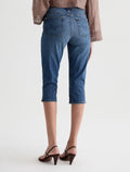 Maisie Jean Mid-Rise Capri - Foxy