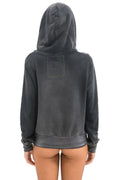 5 Stripe Hoodie - Faded Smoke