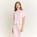 All American Tee Pant Set - Flora Strawberries