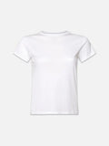 Fitted Crew Tee - White
