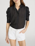 The Gillian Top - Black Multi