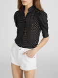 The Gillian Top - Black Multi