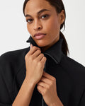 Air Essentials Half Zip - Very Black