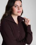 AirEssentials® Half Zip - Truffle Brown