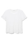 Harley Cotton Boxy Crew Tee - White