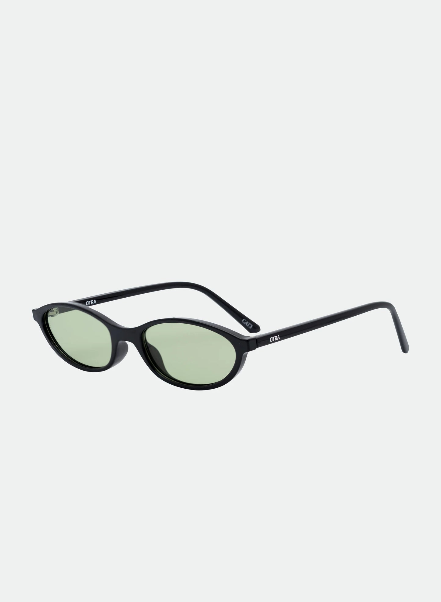 Sunglasses - Black/Light Green