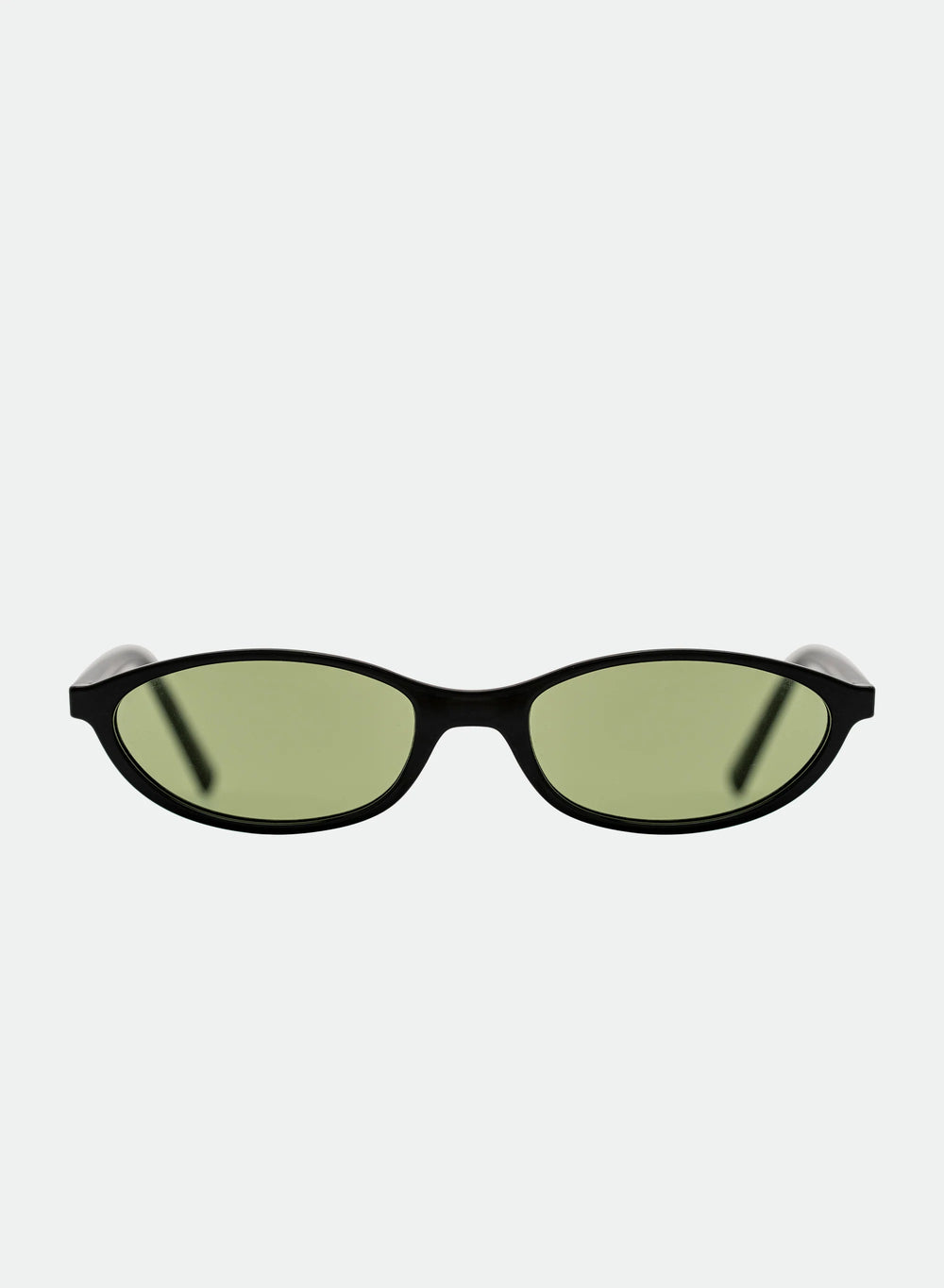 Sunglasses - Black/Light Green