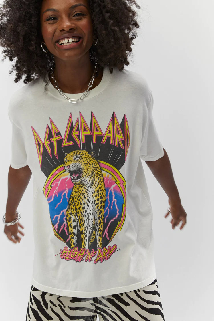 Def Leppard High N Dry Weekend Tee