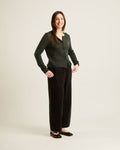 Helly Cardigan - Melange Army