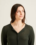 Helly Cardigan - Melange Army