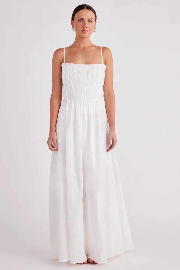 Hilda Maxi Dress - White