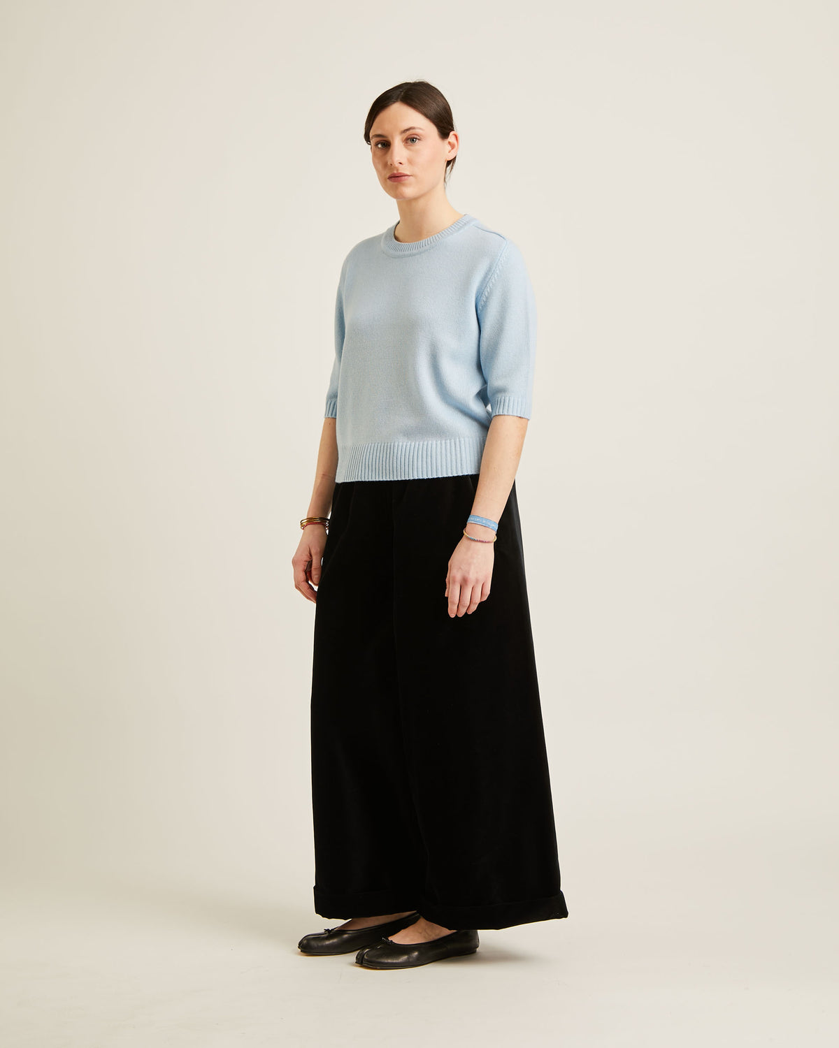 Holly Sweater - Soft Blue