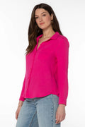 Bennett Shirt - Hot Pink