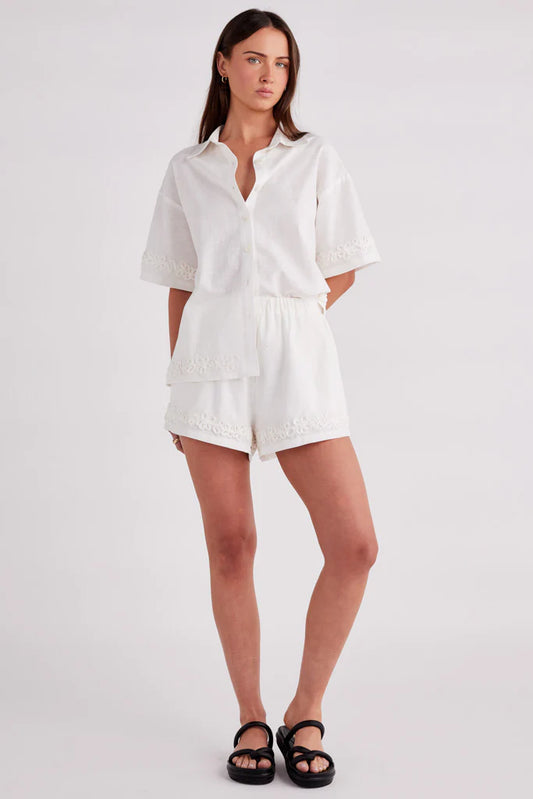 Ines Shorts - White