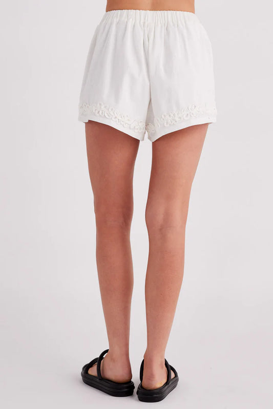 Ines Shorts - White