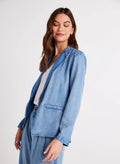 Jagger Easy Longline Blazer - Vintage Horizon Wash