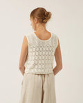 Janne Silk and Cotton Sweater - Ivory