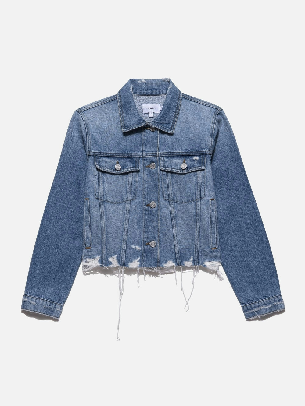 Le Vintage Jacket Raw Hem - Rossum 2 Year Rips