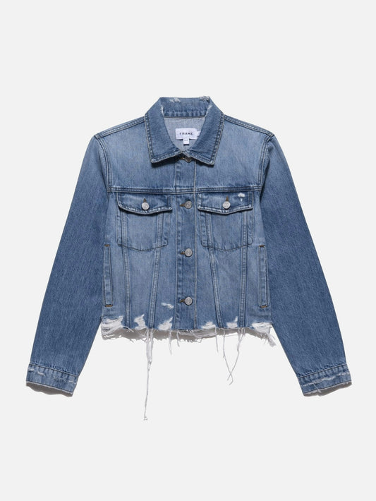 Le Vintage Jacket Raw Hem - Rossum 2 Year Rips