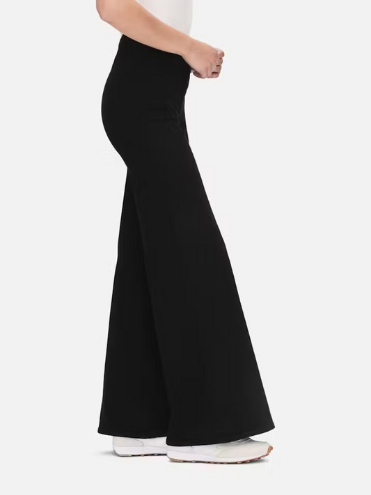 The Jetset Wide Leg - Sheen Noir