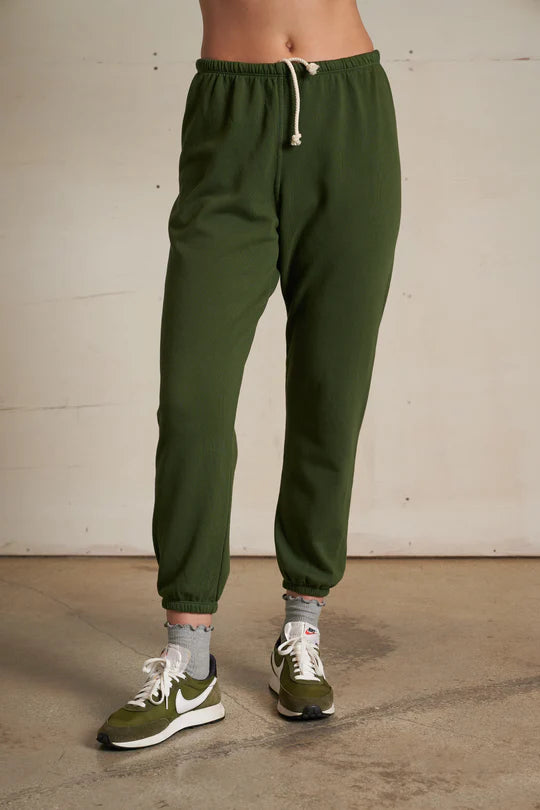 The Johnny French Terry Easy Sweatpant - Fern Green